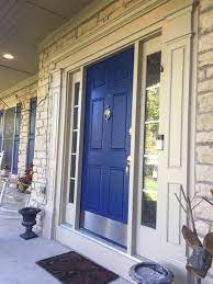 blue front door color ideas